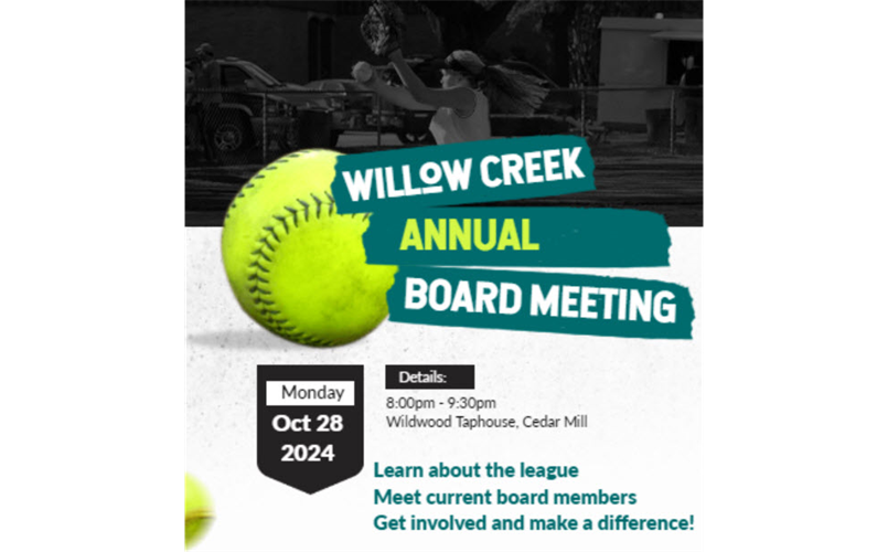 Save the date - annual board meeting!